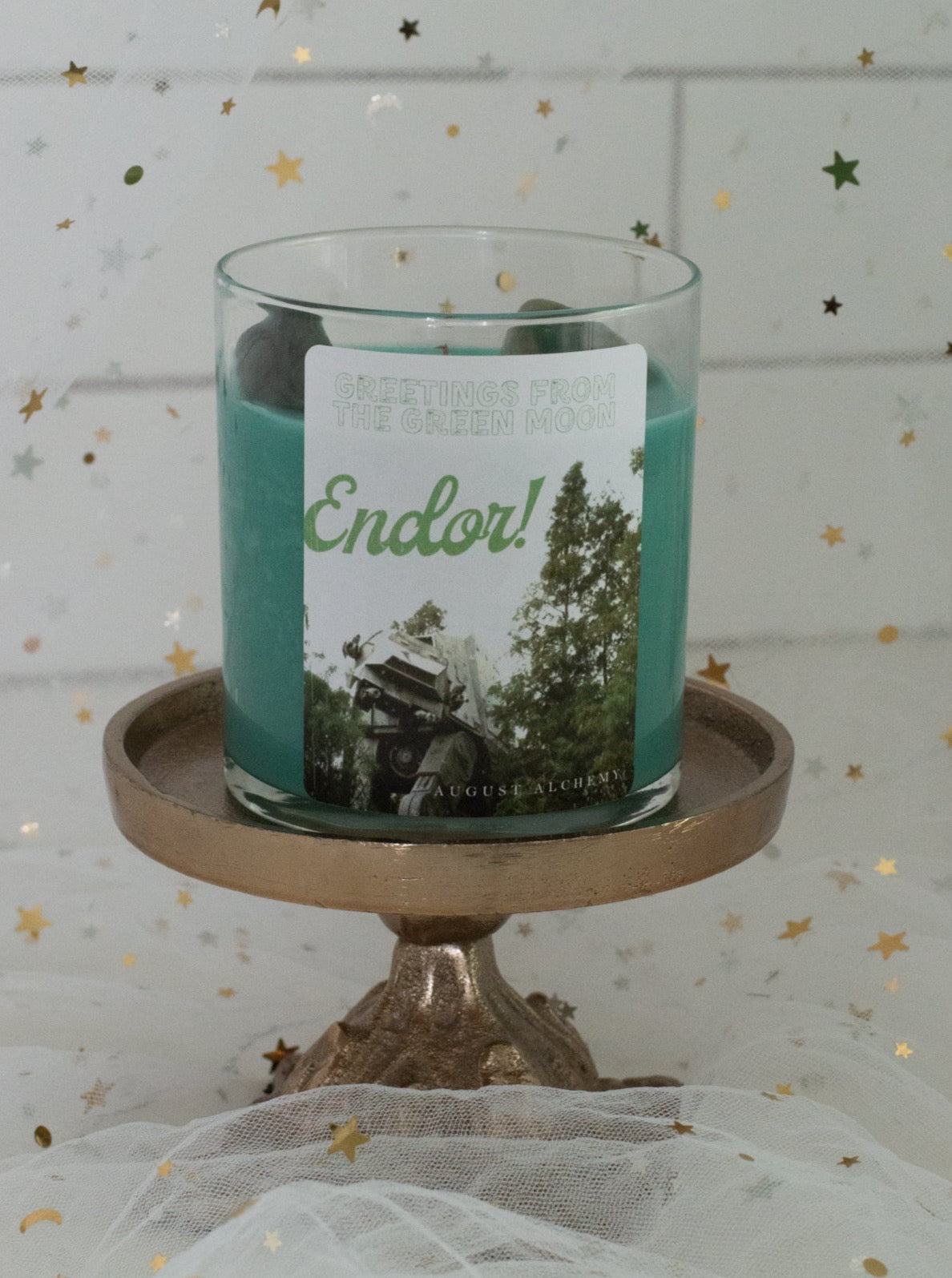 The Green Moon Candle