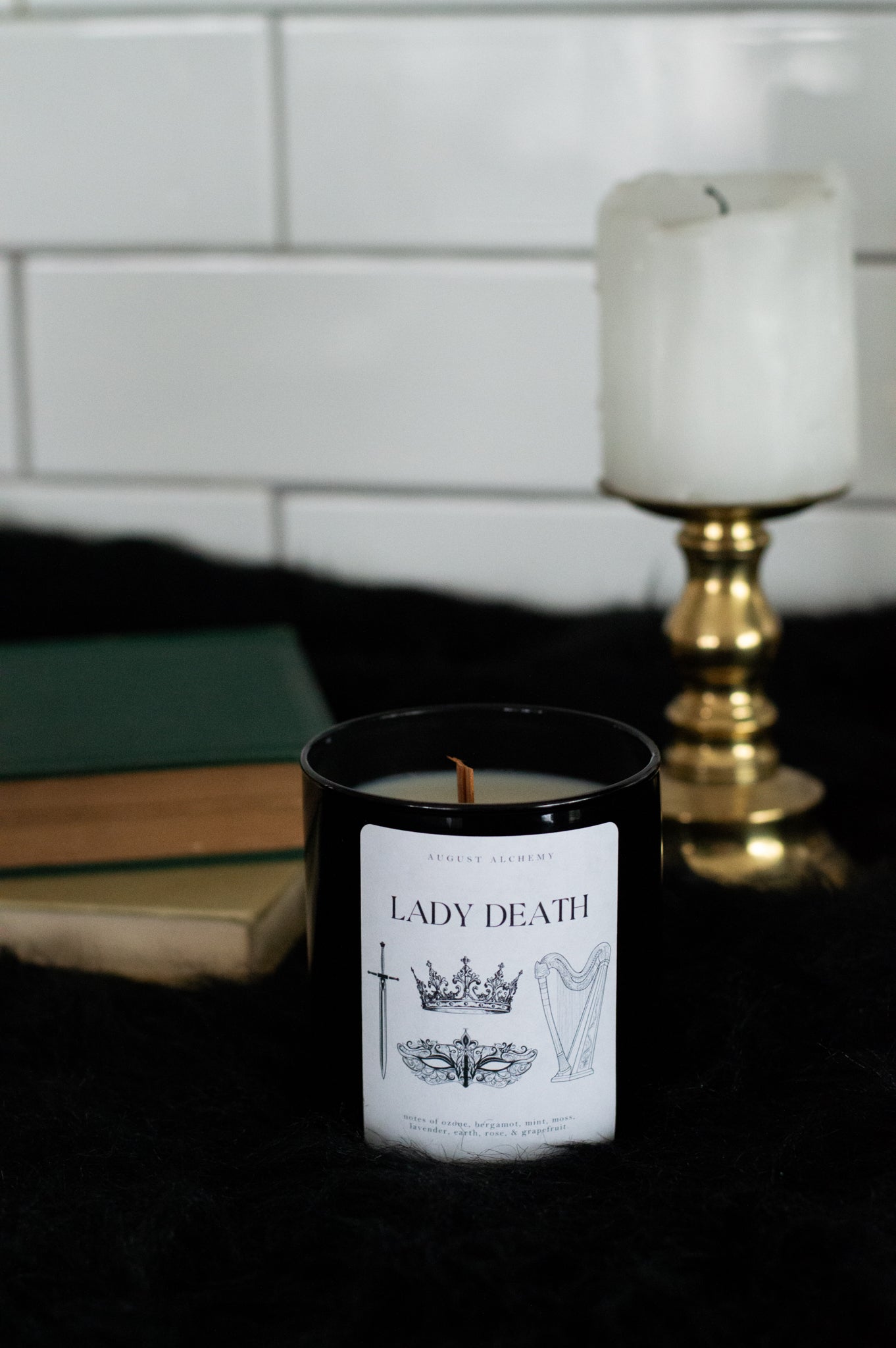 Lady Death Candle