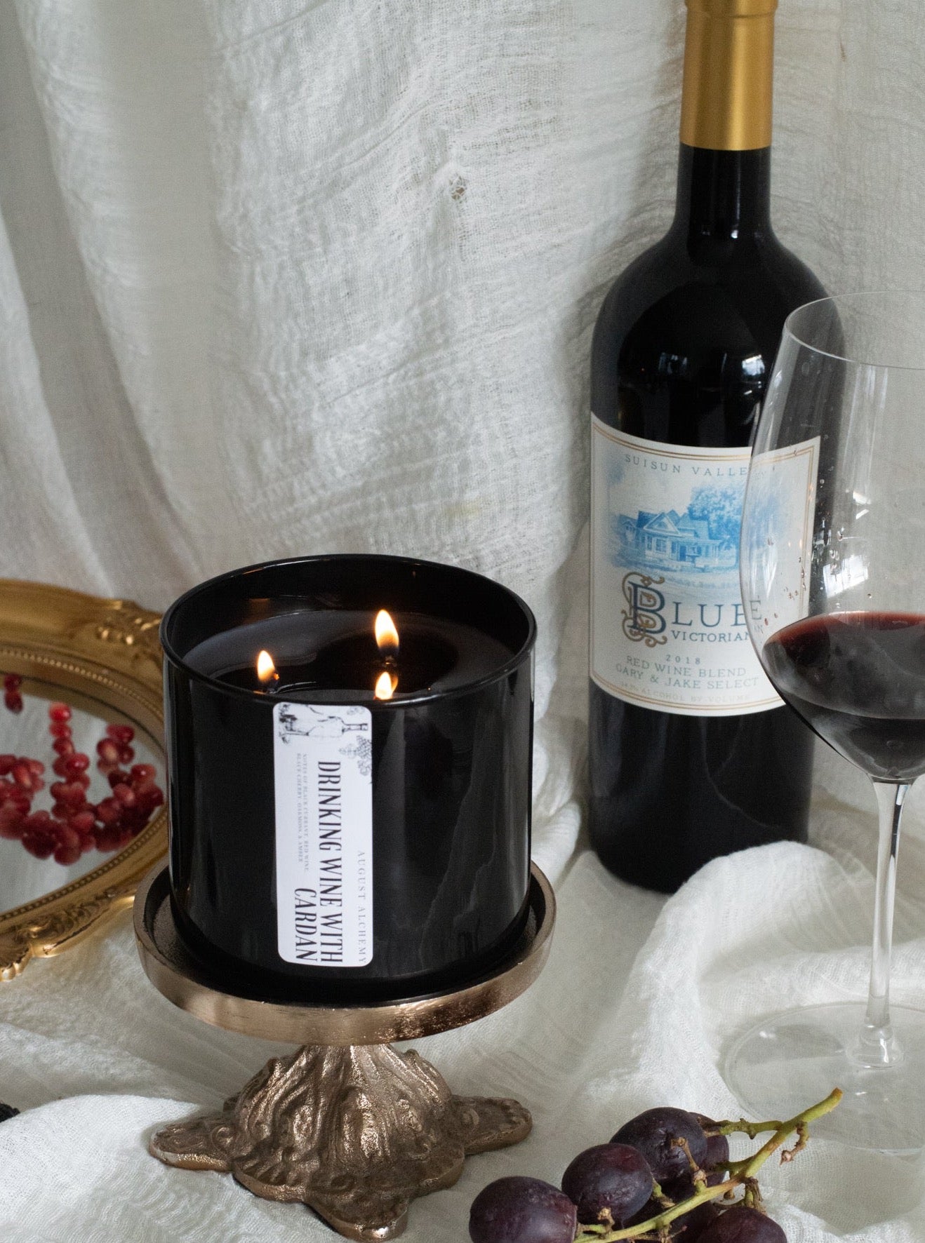 Drinking Wine With Cardan Candle