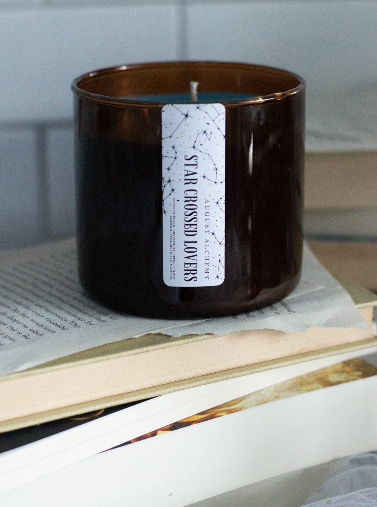 Star Crossed Lovers Candle