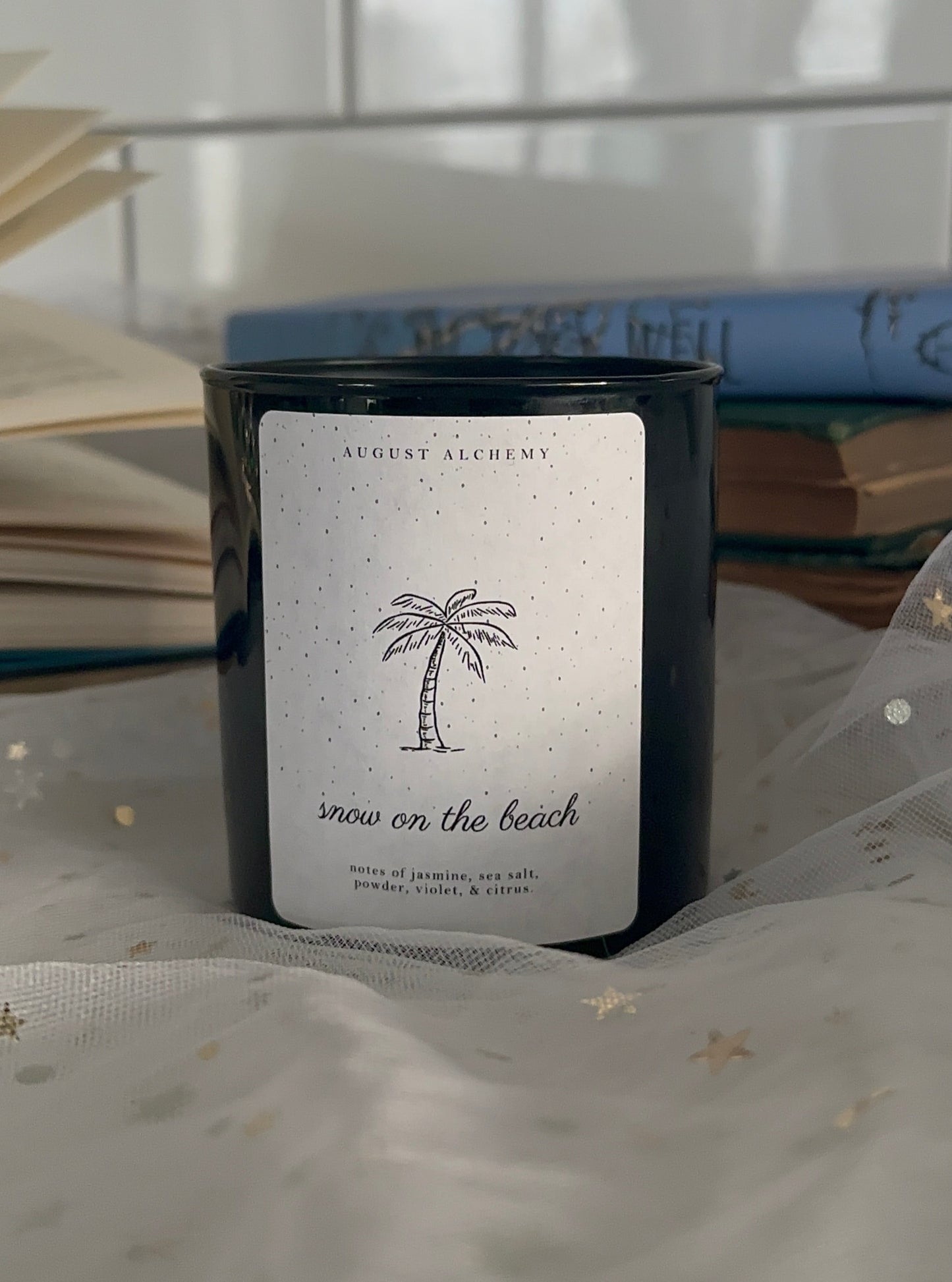 Snow On The Beach Candle