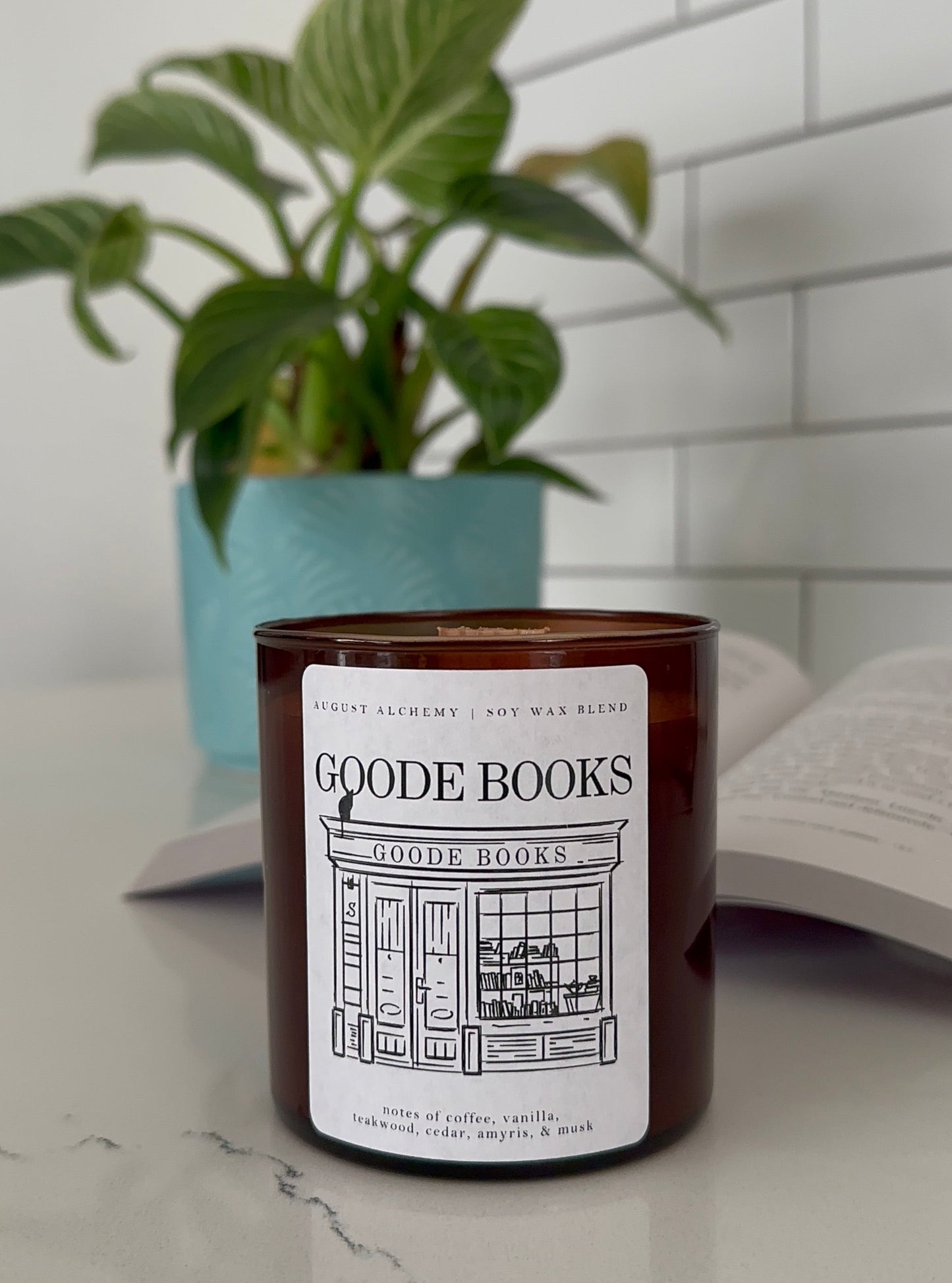 Goode Books Candle