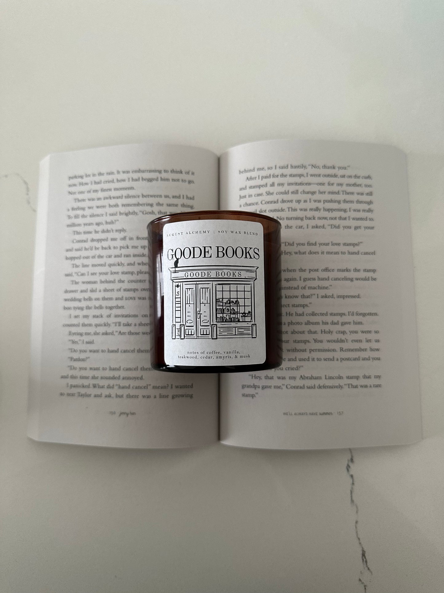 Goode Books Candle