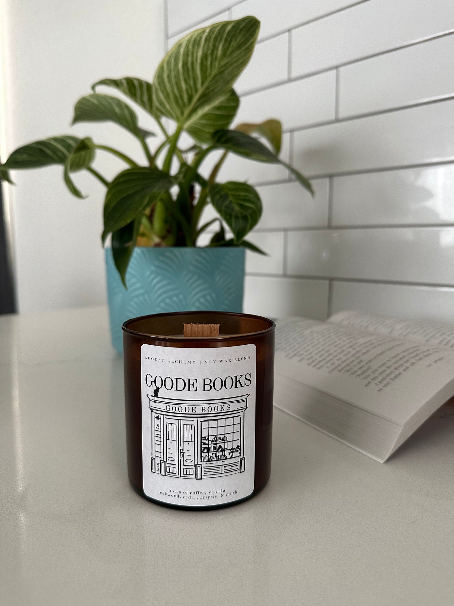 Goode Books Candle