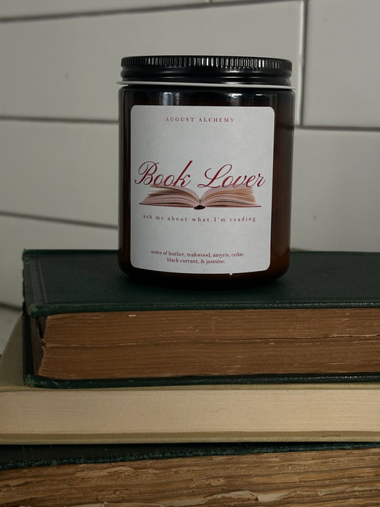 Book Lover Candle