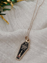 Load image into Gallery viewer, Coffin Necklace
