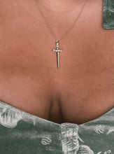 Load image into Gallery viewer, Fearless MC Dagger Necklace

