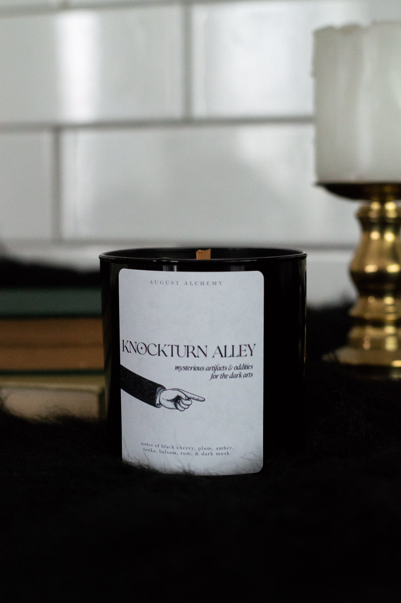 Knockturn Alley Candle