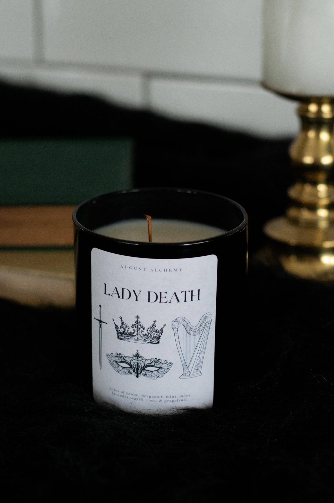 Lady Death Candle