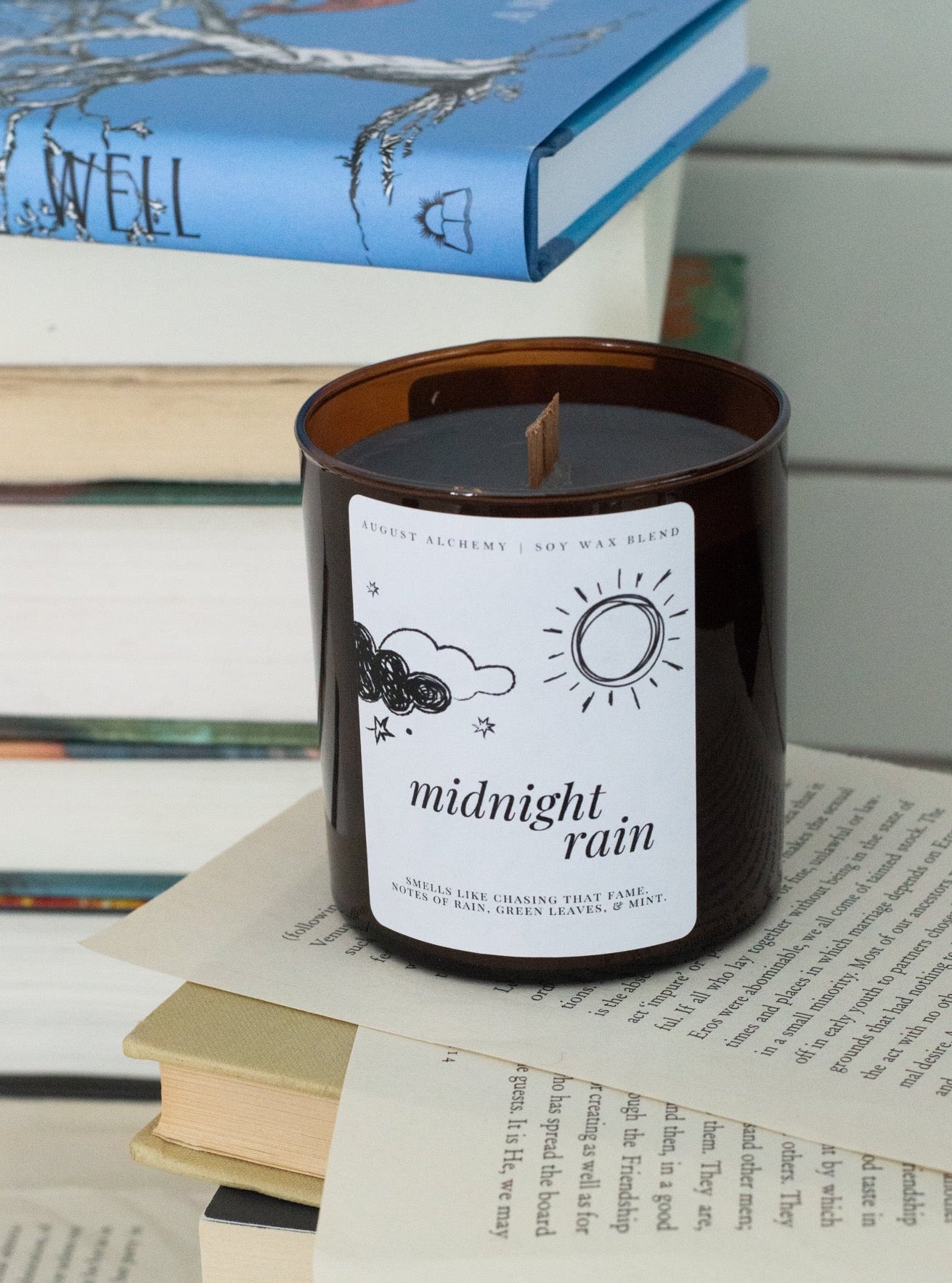 Midnight Rain Candle