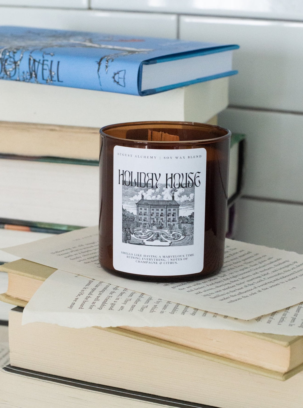 Holiday House Candle