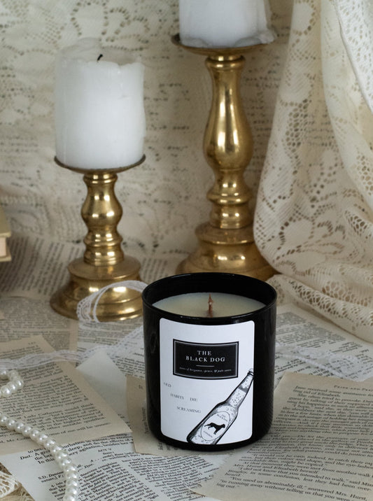 The Black Dog Candle