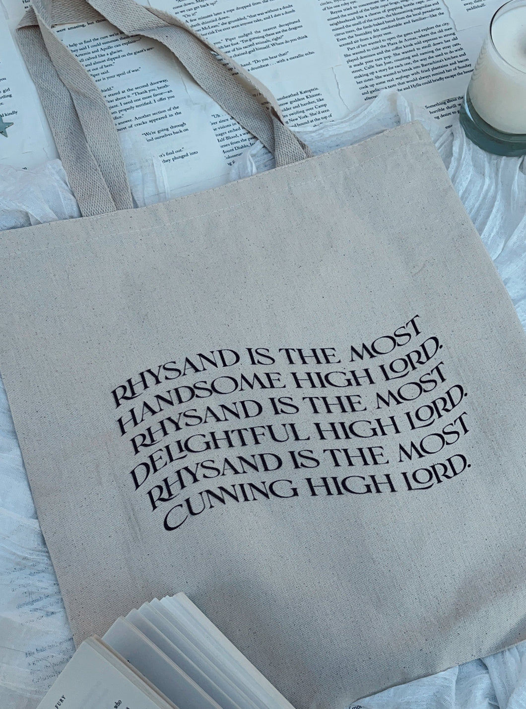 Reading Lessons With Rhysand Tote