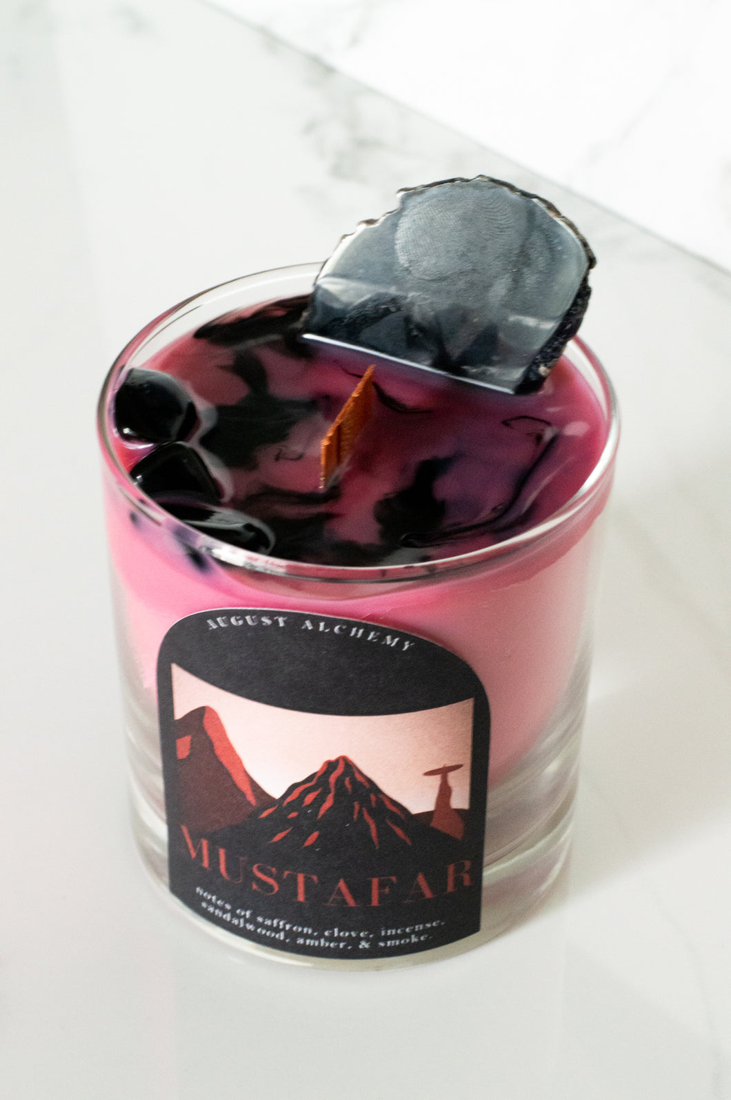 Lava & Fire Candle