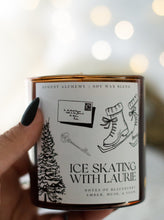 Load image into Gallery viewer, Ice Skating With Laurie Candle
