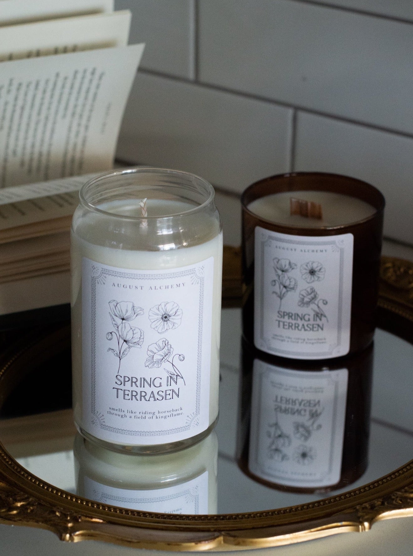 Spring In Terrasen Candle