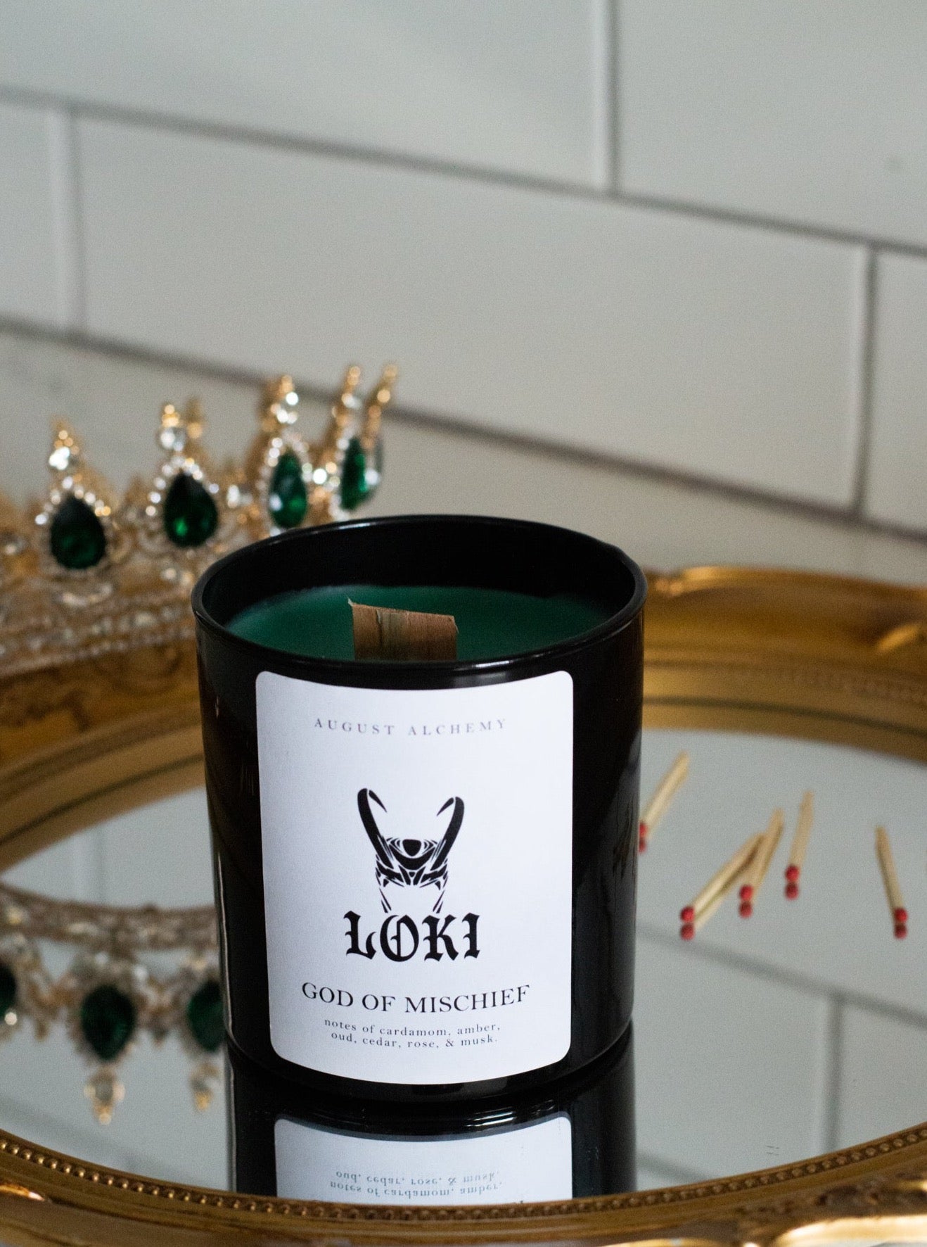 God of Mischief Candle