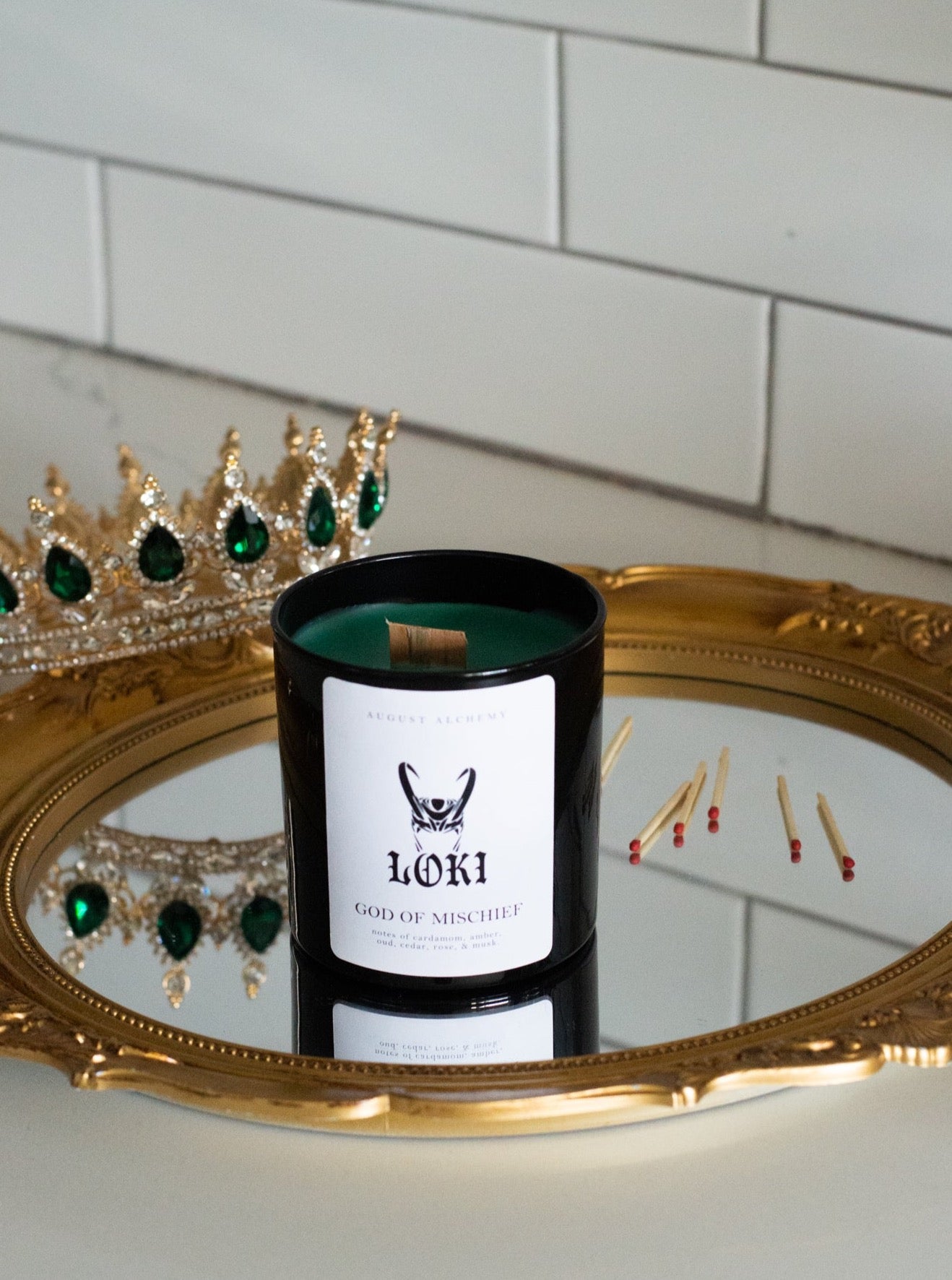 God of Mischief Candle